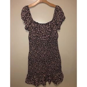 wild fable floral smocked dress